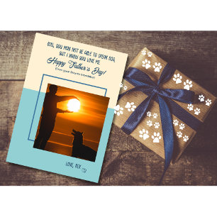 Your Favourite Dog Translator Happy Father's Day Holiday Card