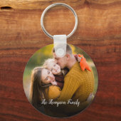 Your Favourite Family Photo Key Ring (Front)