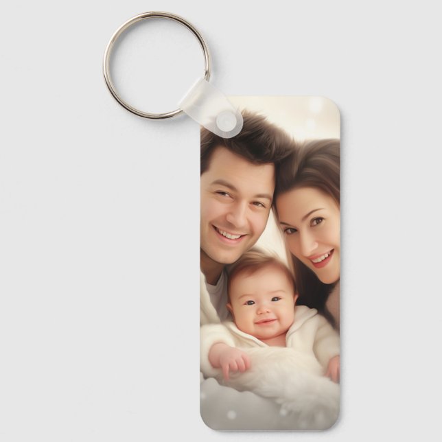 Your Favourite Family Photo Key Ring (Front)