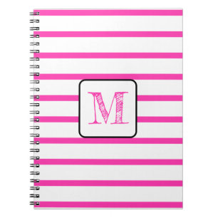 Your favourite letter in embroidered calligraphy notebook