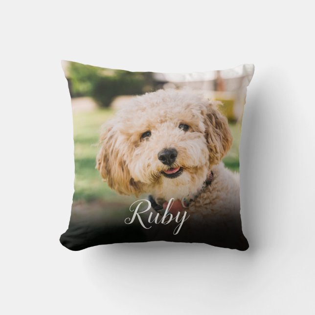Your Favourite Pet Photo Cushion (Front)