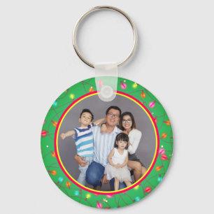 Your Favourite Photo Personalised Picture Christma Key Ring