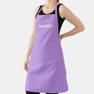 Your Favourite Shade of Purple Personalised Apron