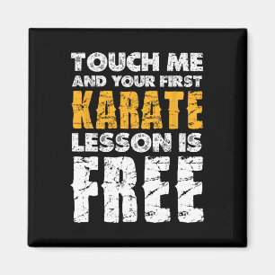 Your First Karate Lesson Is Free Magnet