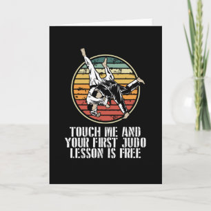 Your first lesson in Judo Card