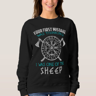 Your First Mistake Viking Norse Sweatshirt