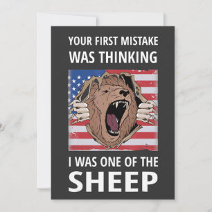 Your First Mistake Was Thinking I Was One Of The S Invitation