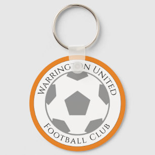 Your Football Club Name Keychain
