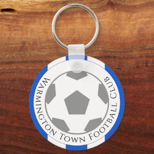 Your Football Club Name Keychain