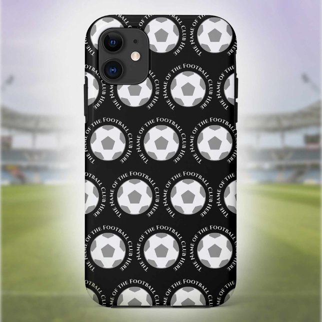 Your Football Team in Black & White Case-Mate iPhone Case (Creator Uploaded)