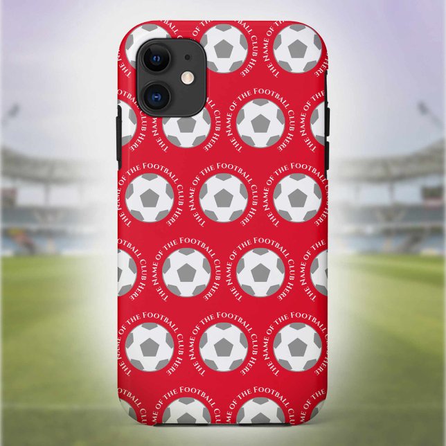 Your Football Team in Red Case-Mate iPhone Case (Creator Uploaded)