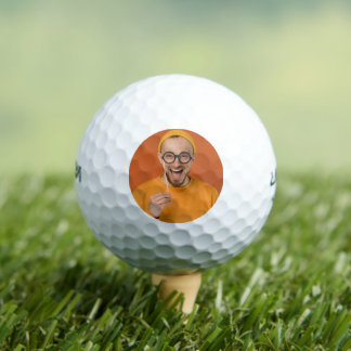 Your Funny Photo Selfie Upload Golf Balls