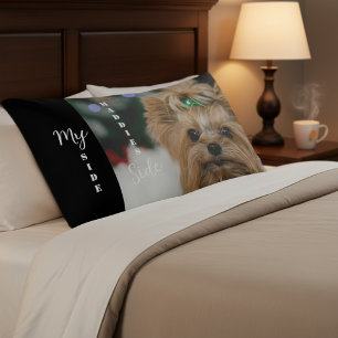 Your Furry Bestie's Vibe: Custom Pet Photo  Pillowcase