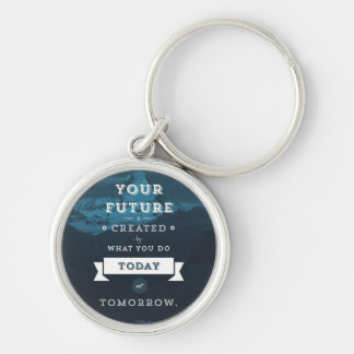 Your Future Is Created By What You Do Today Key Ring