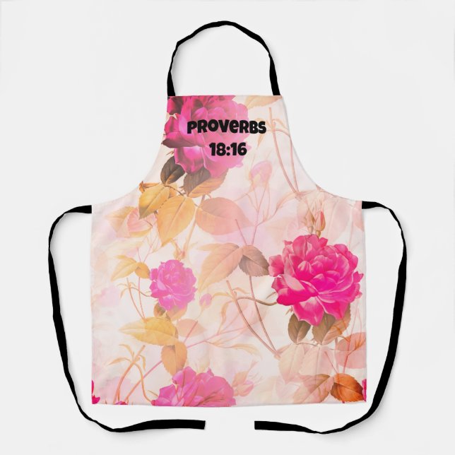 Your gift will make room apron (Front)