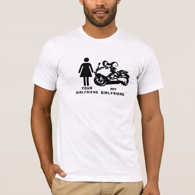 Your Girlfriend, My Girlfriend T-Shirt (Front)