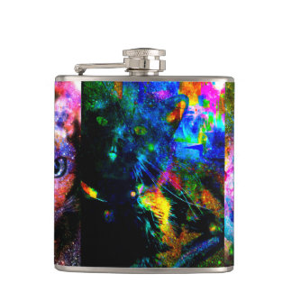 Your god is watching hip flask