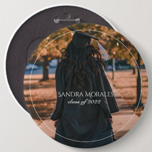 Your Graduation Photo Class of 6 Cm Round Badge