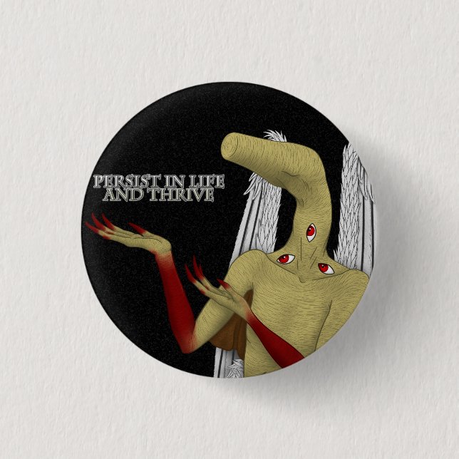 Your Guardian Angel Gives Words of Encouragement 3 Cm Round Badge (Front)