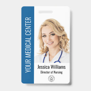 Your Health Care Company Logo Photo ID Badge