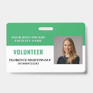 Your Health Care Company Photo ID Badge