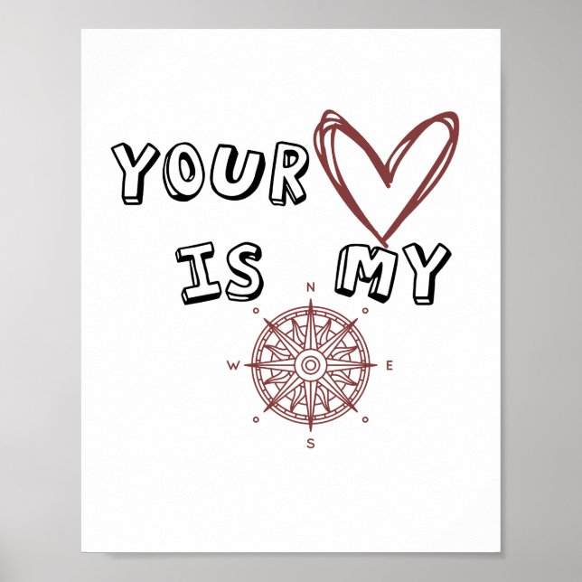 Your Heart is my Compass     Poster (Front)