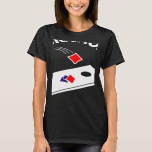 Your Hole Is My Goal Cornhole Team Bean Bag Corn H T-Shirt