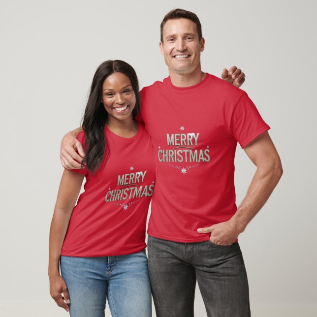 "Your Holiday Essential: Merry Christmas Shirt" T-Shirt (Unisex)