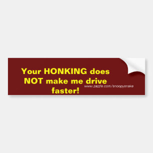Your HONKING Bumper Sticker