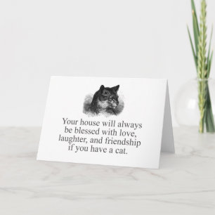 Your House Will Always Be Blessed Card