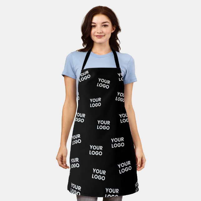 Your Image, Business Logo or any other Design Apron (Worn)