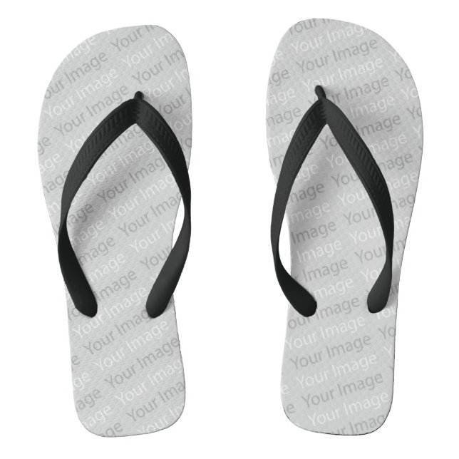 Your Image Flip Flops (Footbed)