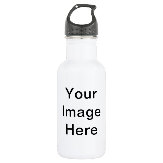 Your Image Here 532 Ml Water Bottle (Front)