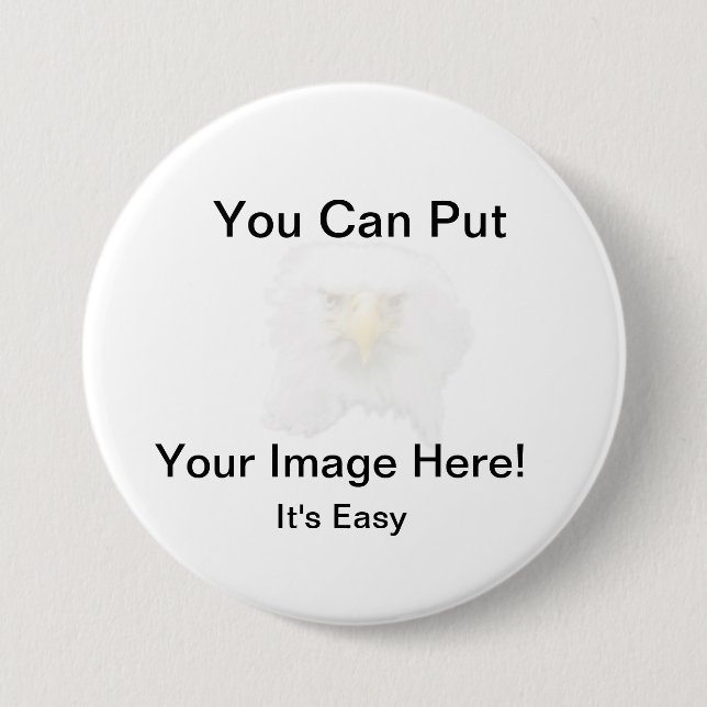Your Image Here   7.5 Cm Round Badge (Front)