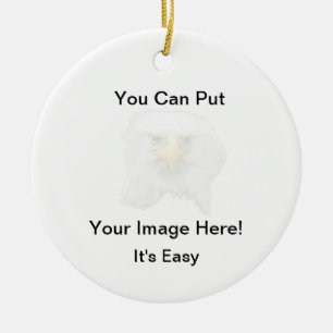 Your Image Here Ceramic Tree Decoration