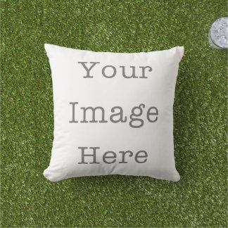 Your Image Here Custom Photo Throw Pillow