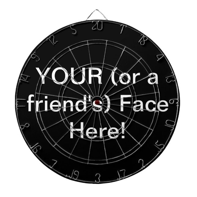 Your Image Here Dart Board (Front)