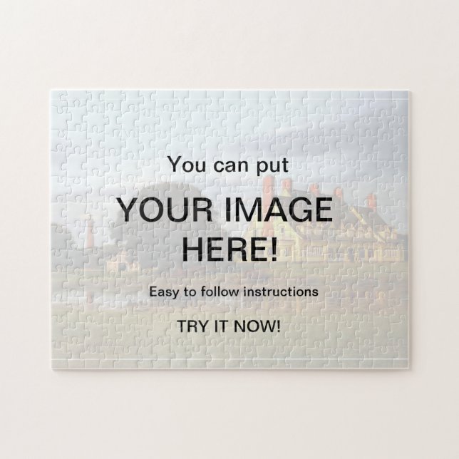 Your Image Here Jigsaw Puzzle (Horizontal)