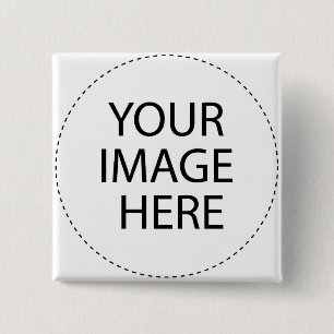 Your Image Here mother goose template 15 Cm Square Badge