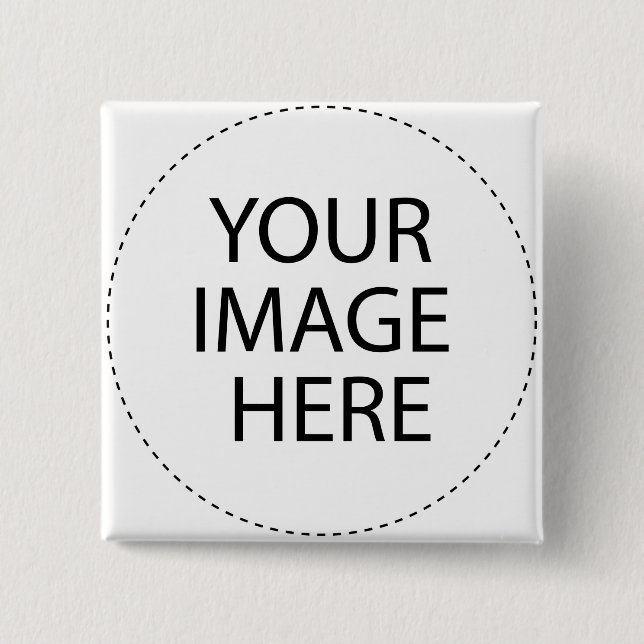 Your Image Here mother goose template 15 Cm Square Badge (Front)