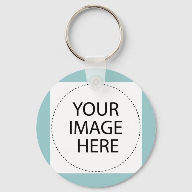 Your Image Here mother goose template Key Ring (Front)
