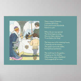 Your Image Here mother goose template Poster
