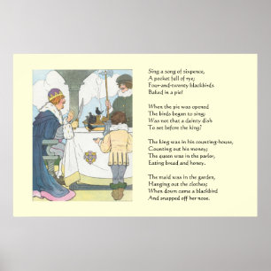 Your Image Here mother goose template Poster