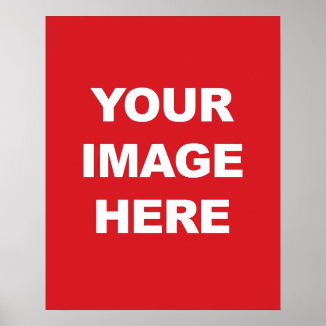 YOUR IMAGE HERE POSTER (Front)