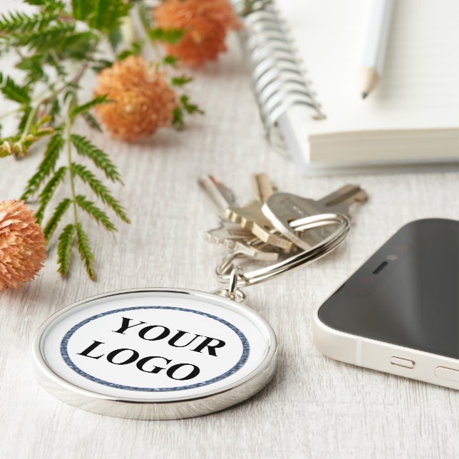Your Image Here Sweet Cute Two Picture Keepsake  Key Ring (Side)