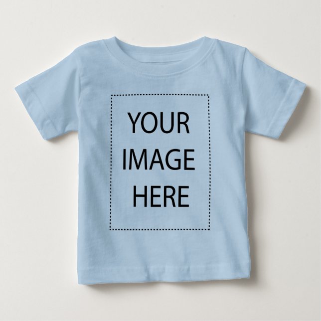 Your Image Here White  Baby T-Shirt (Front)