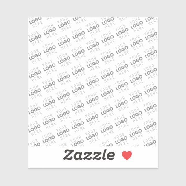 Your Image/Logo Lightened Automatically + Pattern (Sheet)