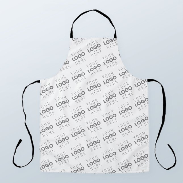 Your Image/Logo Lightened Automatically + Pattern Apron (Creator Uploaded)