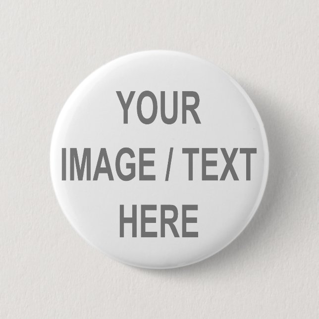 Your Image-Text Here 21st Birthday Gift 6 Cm Round Badge (Front)