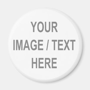 Your Image-Text Here 21st Birthday Gift Magnet